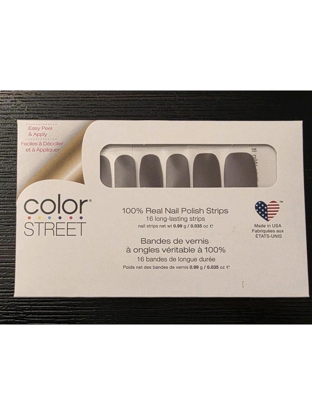 Color Street Berlin It To Win It Polish Strips 16 Ct 100% Real Nail Polish New